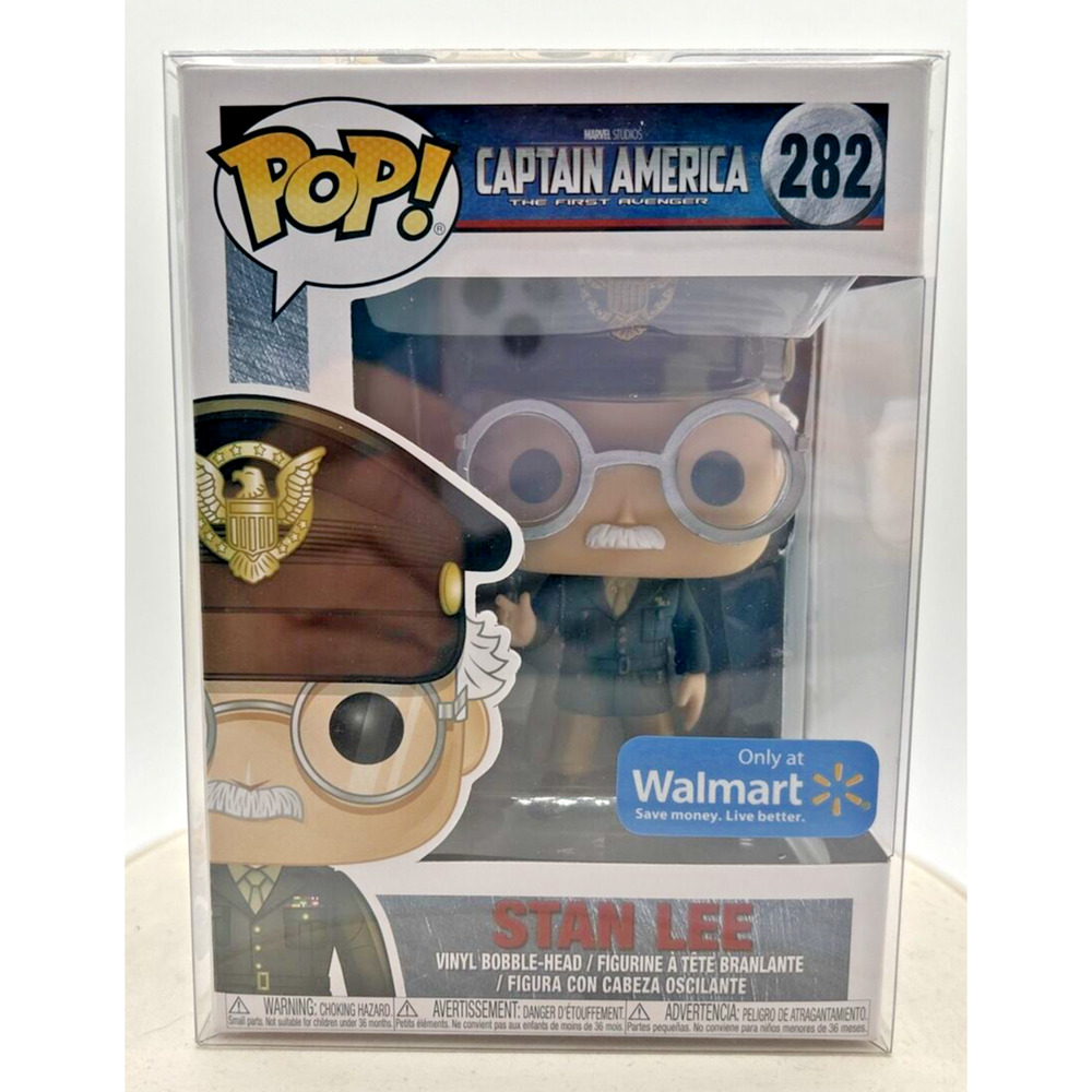 Funko Pop! Captain America The First Avenger‎ Stan Lee Protective Case #282 F25